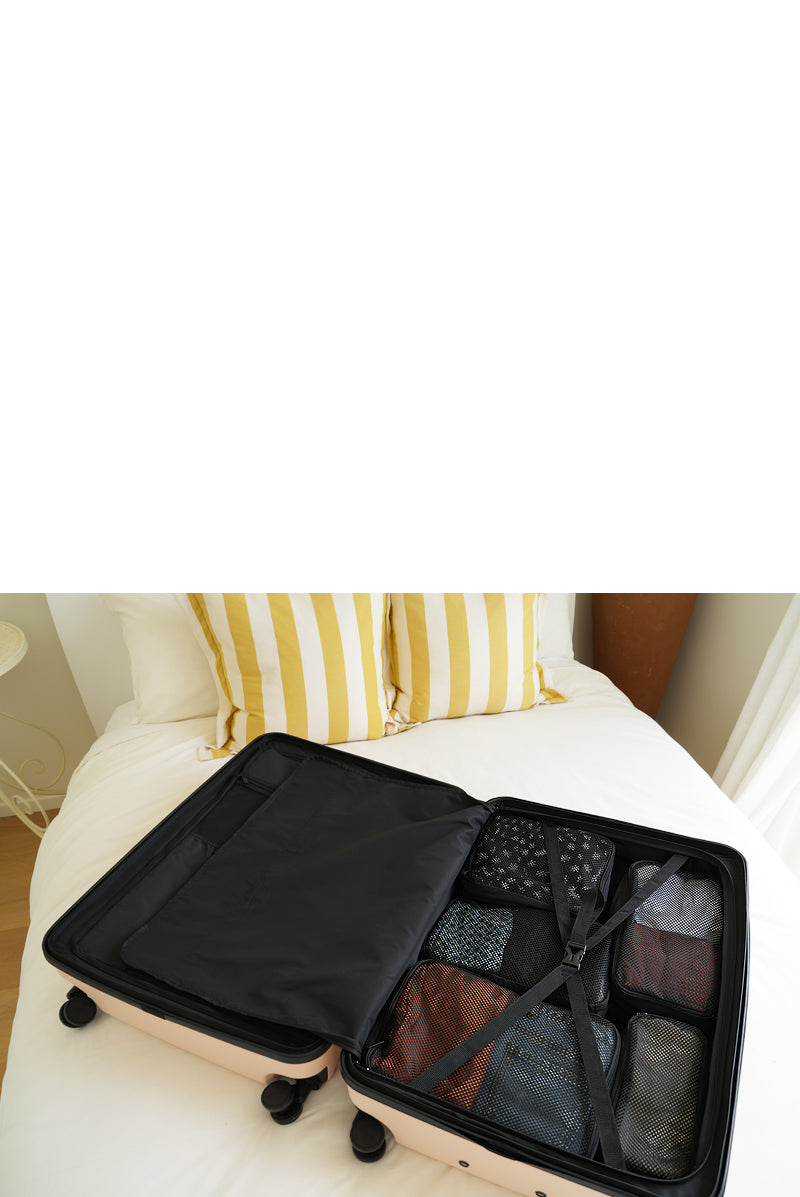 Large Luna-Air Packing Cube Set Black