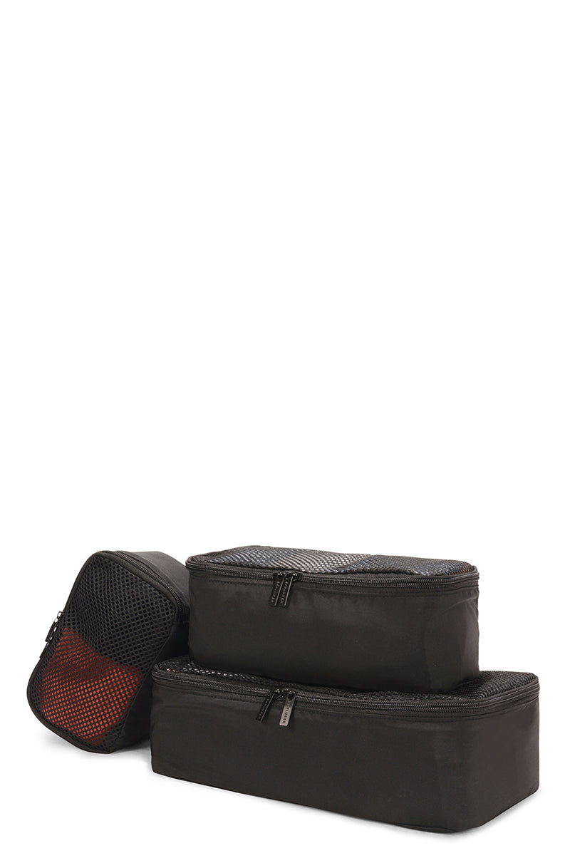 Rectangular Packing Cubes (3 Pack) Black