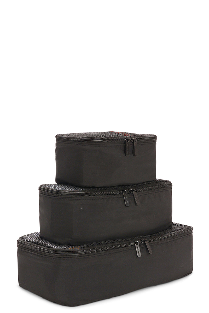 Rectangular Packing Cubes (3 Pack) Black