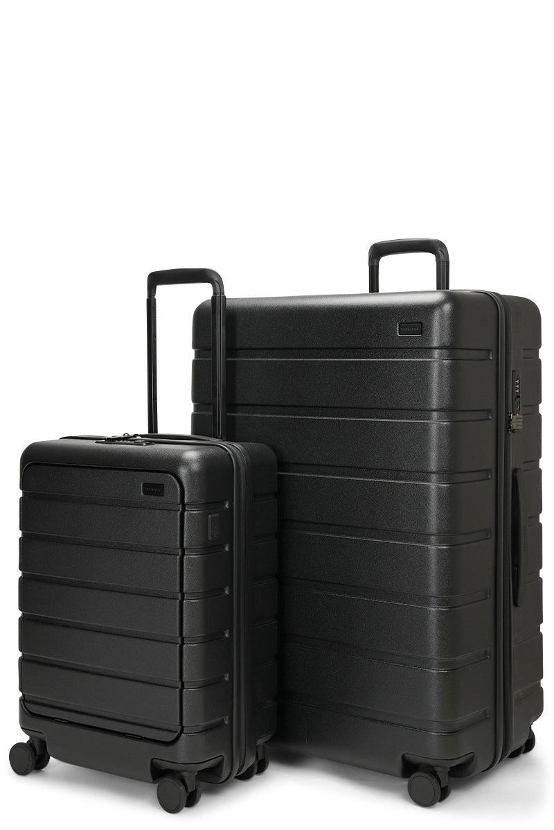 Arlo Pro Front Access Carry-On & Large Set Black
