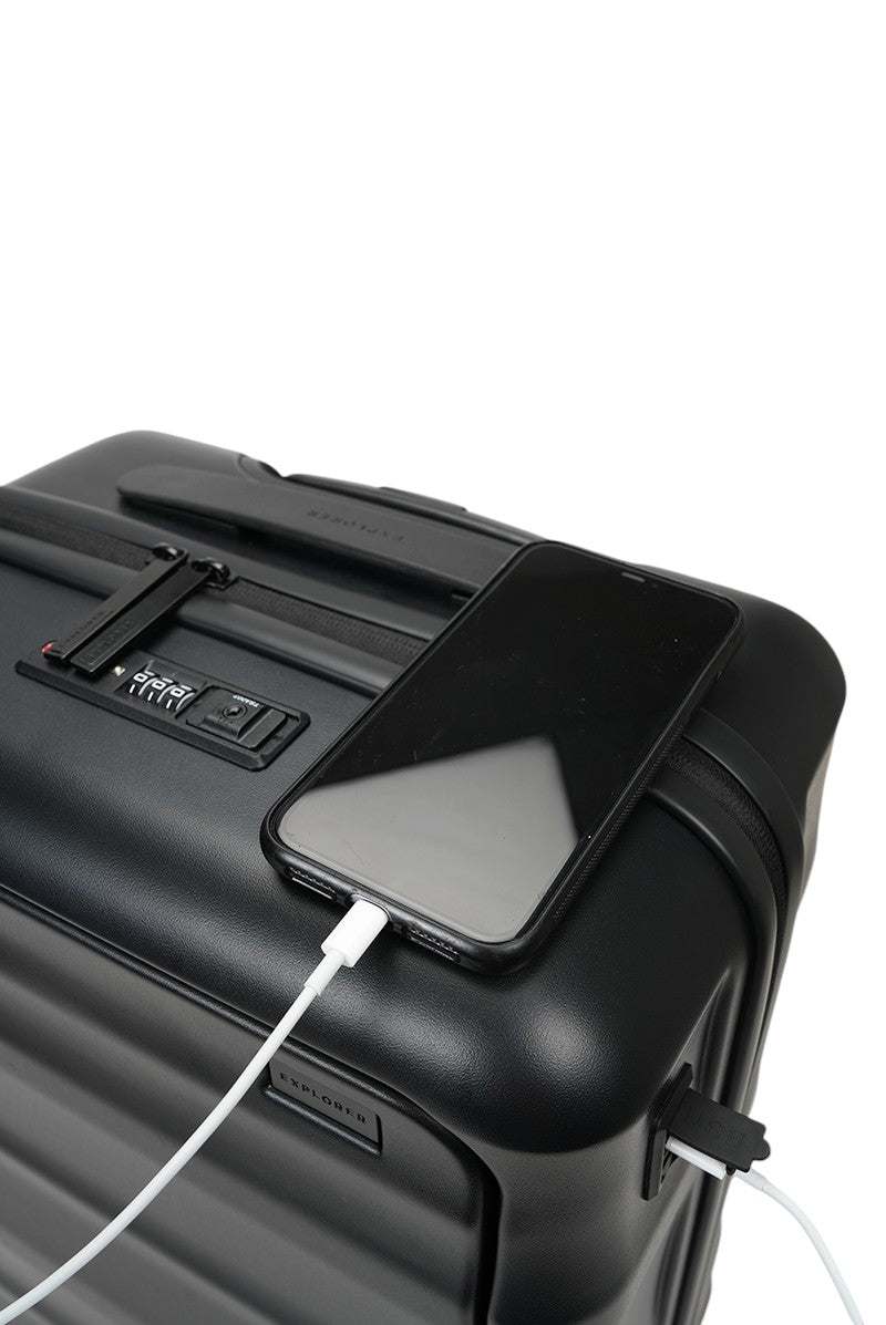 Luna-Air Front Access Carry-On Black