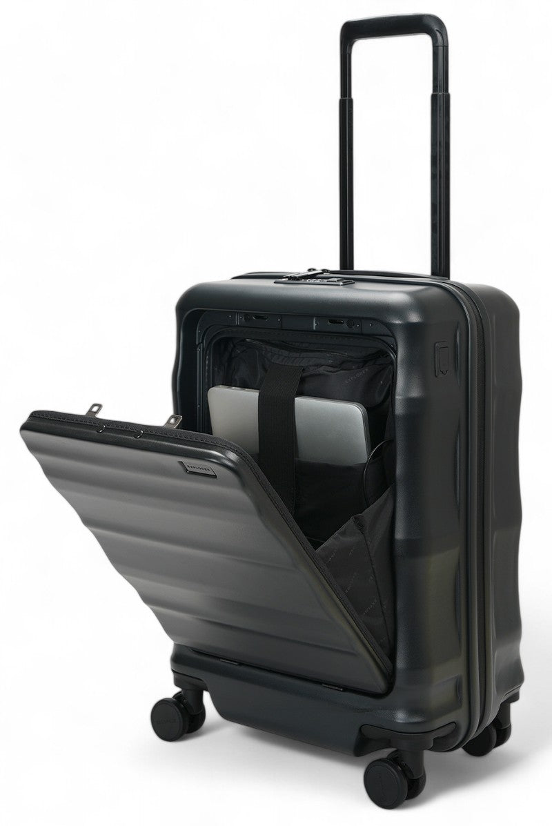 Luna-Air Front Access Carry-On & Medium Set Black
