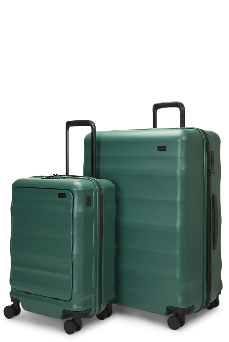 Luna-Air Front Access Carry-On & Large Set Forest Green