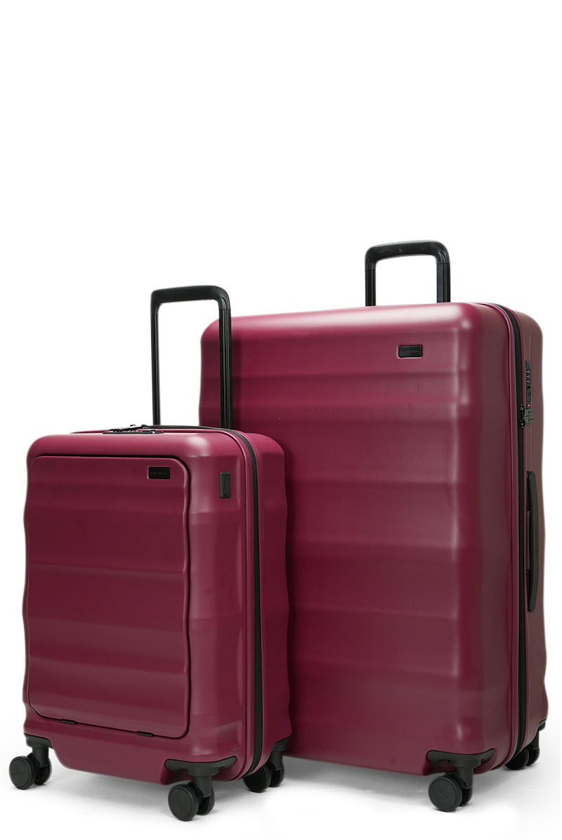 Luna-Air Front Access Carry-On & Large Set Merlot