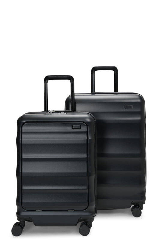 Luna-Air Front Access Carry-On & Medium Set Black