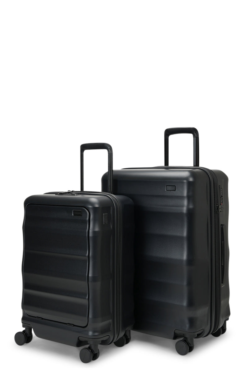 Luna-Air Front Access Carry-On & Medium Set Black