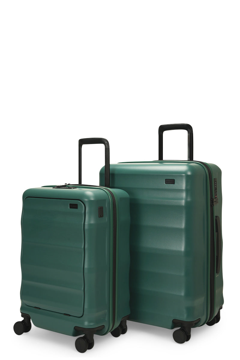 Luna-Air Front Access Carry-On & Medium Set Forest Green