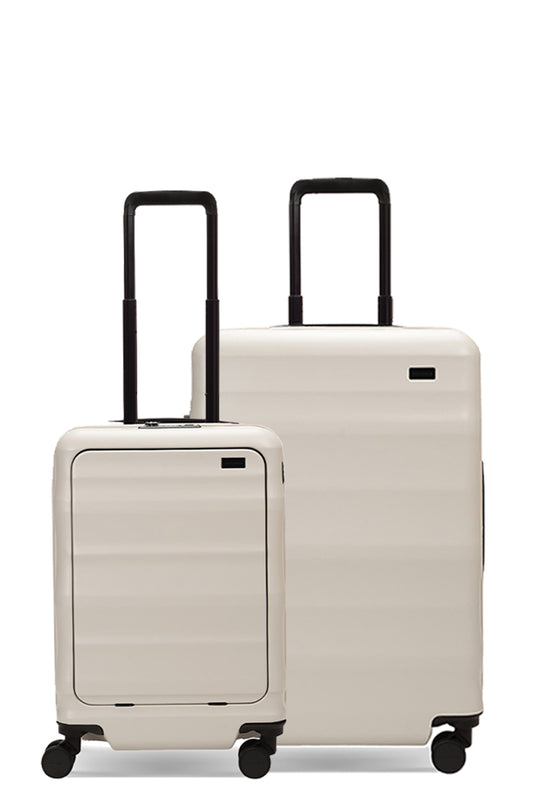 Luna-Air Front Access Carry-On & Medium Set Oat