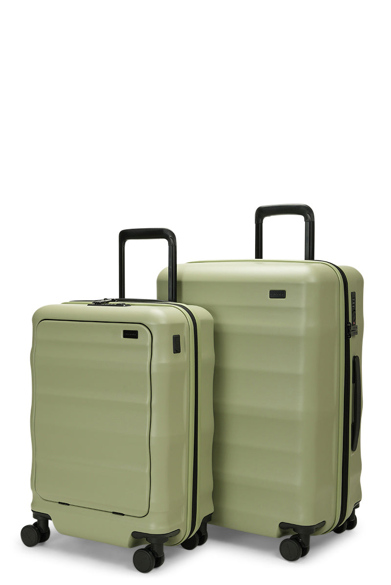 Luna-Air Front Access Carry-On & Medium Set Sage