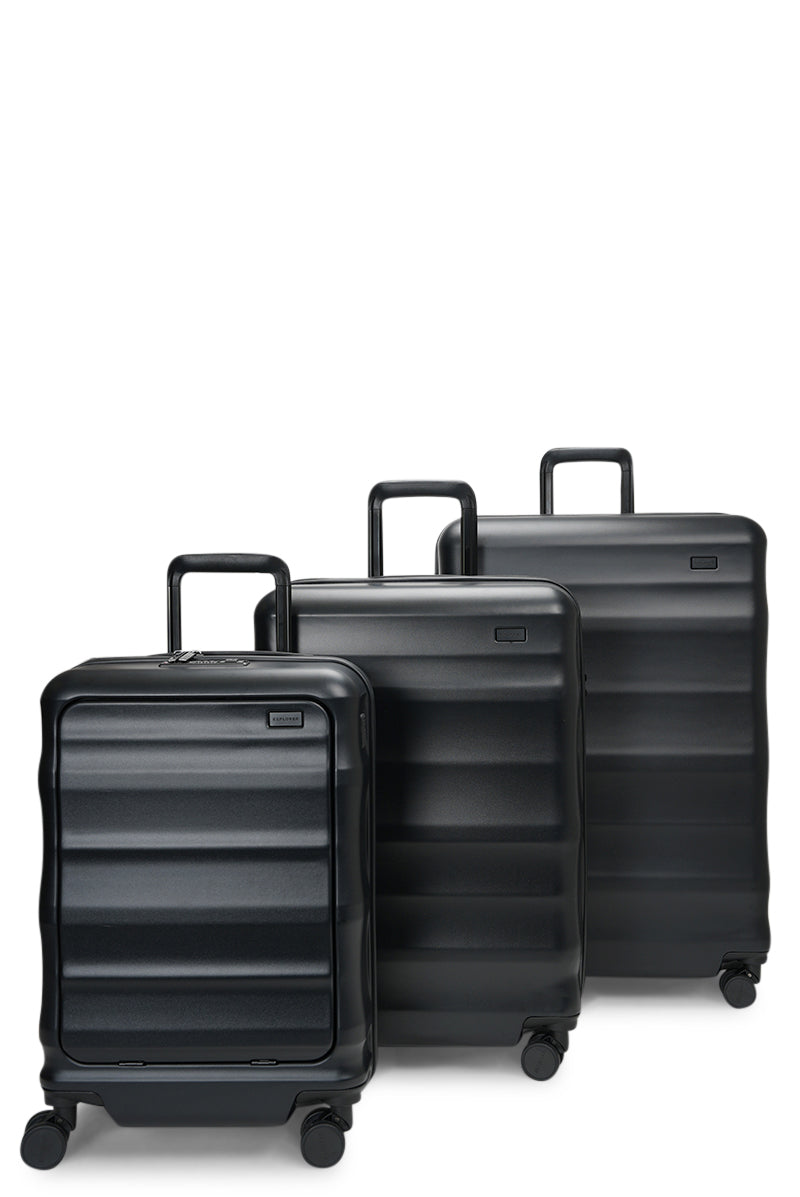 Luna-Air Front Access Set of 3 Black