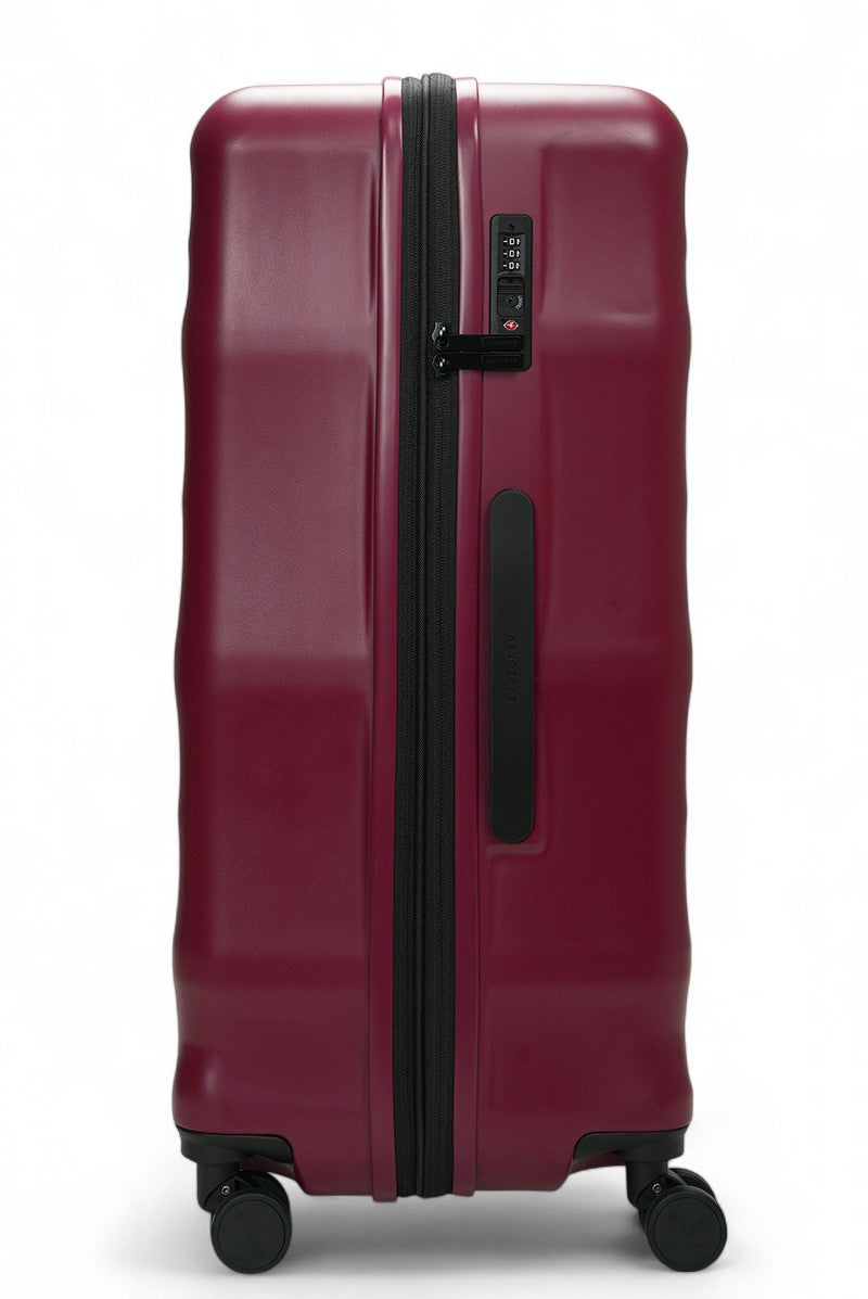 Luna-Air Large Checked Merlot