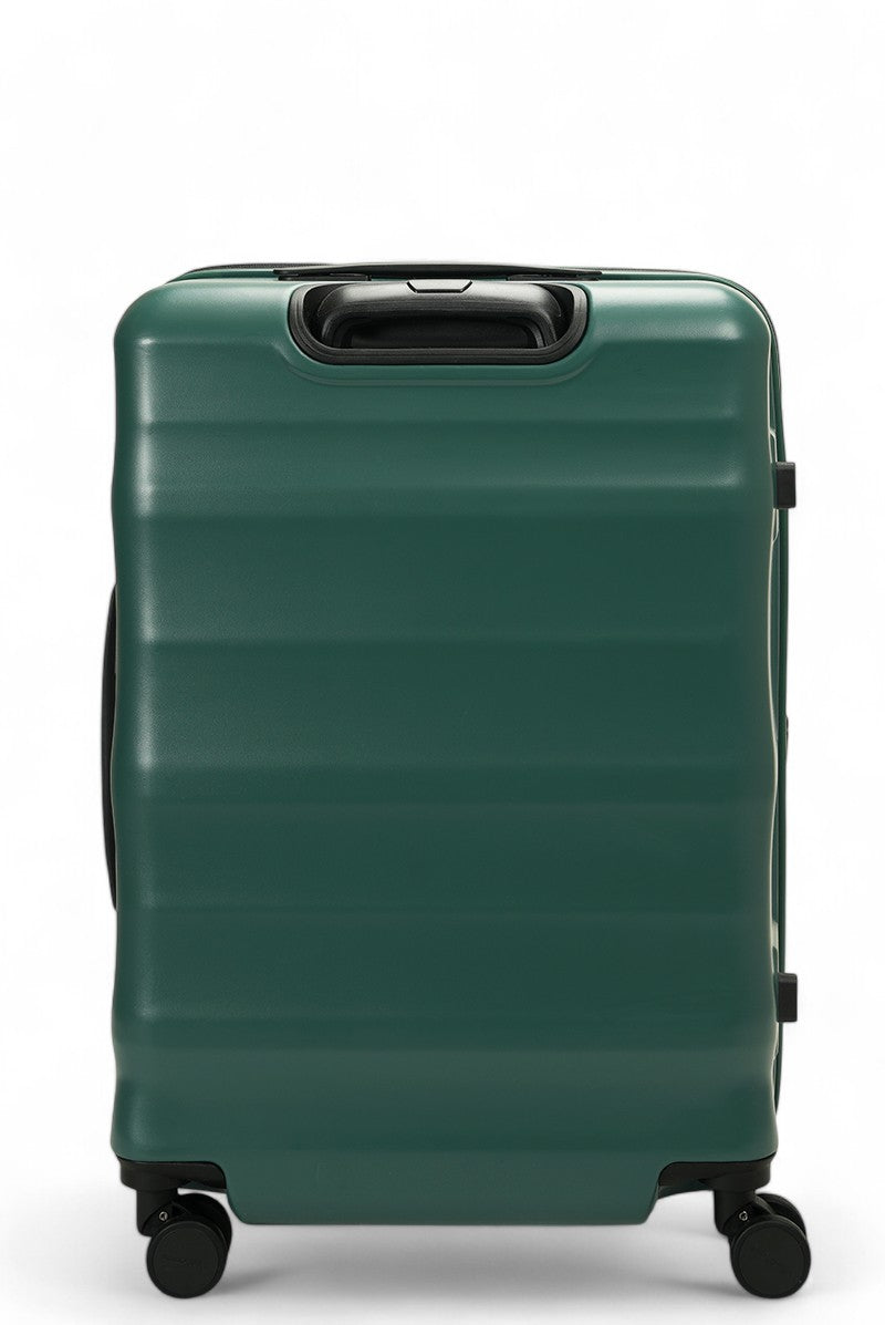 Luna-Air Medium Checked Suitcase Forest Green