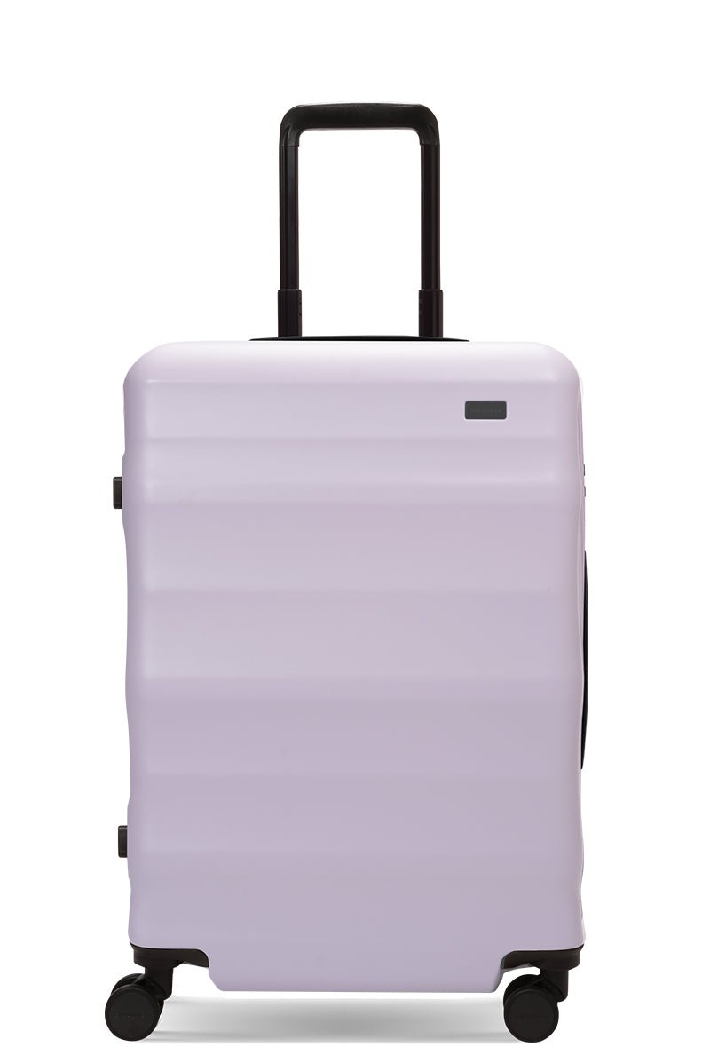 Luna-Air Medium Checked Suitcase Lilac