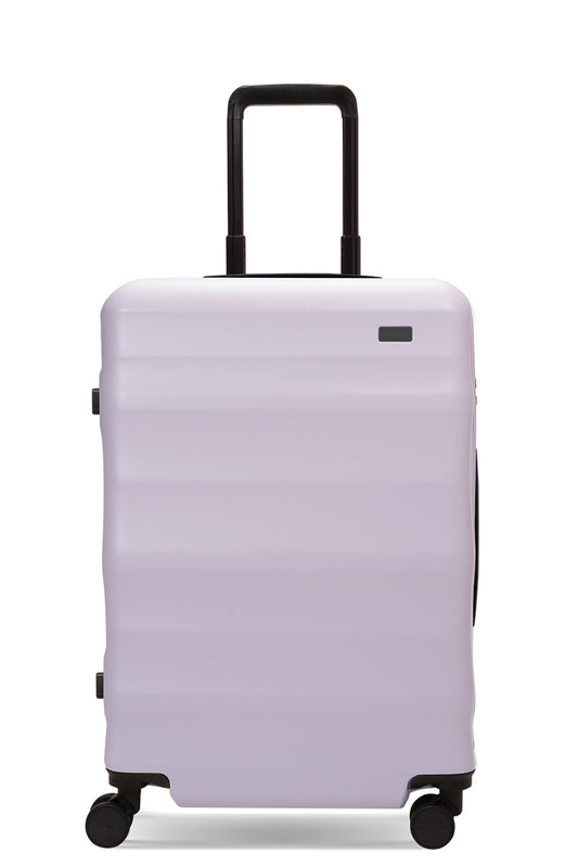 Luna-Air Medium Checked Suitcase Lilac