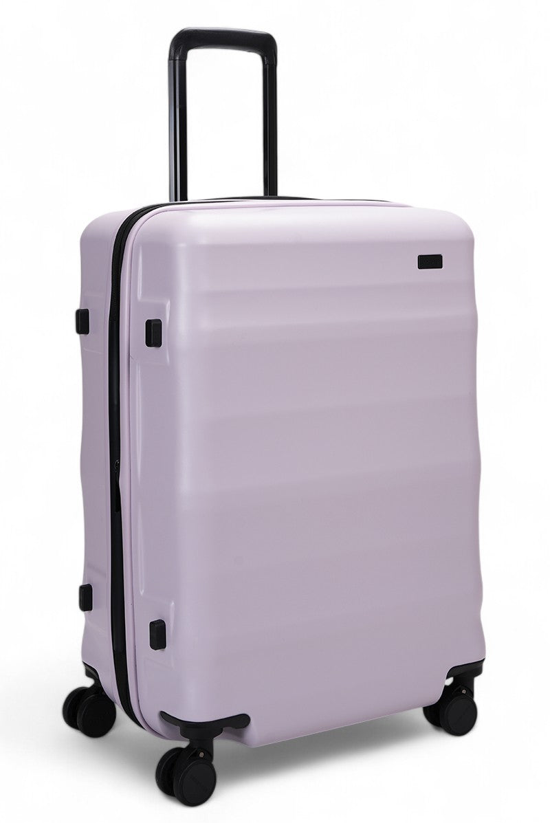 Luna-Air Medium Checked Suitcase Lilac