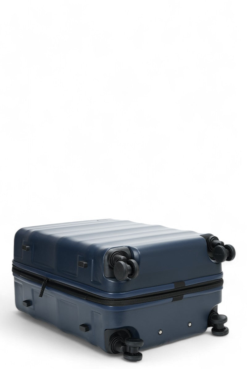 Luna-Air Medium Checked Suitcase Navy