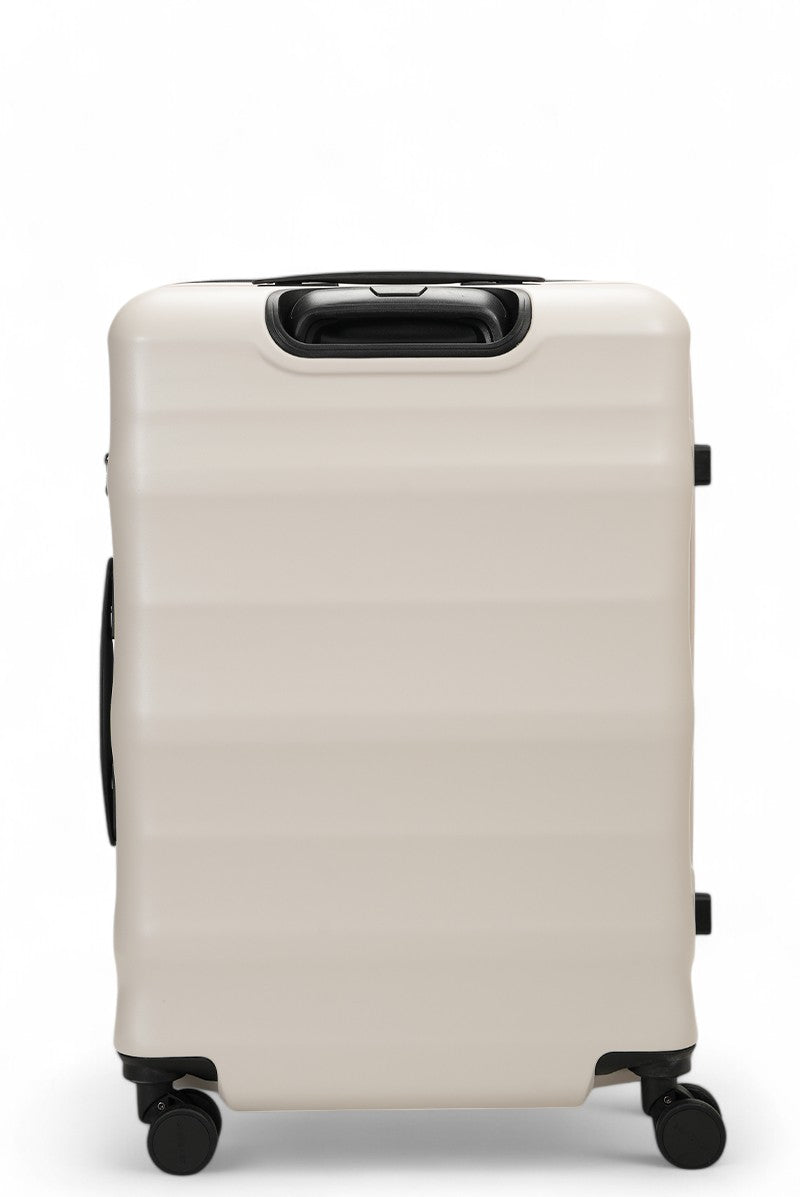 Luna-Air Medium Checked Suitcase Oat