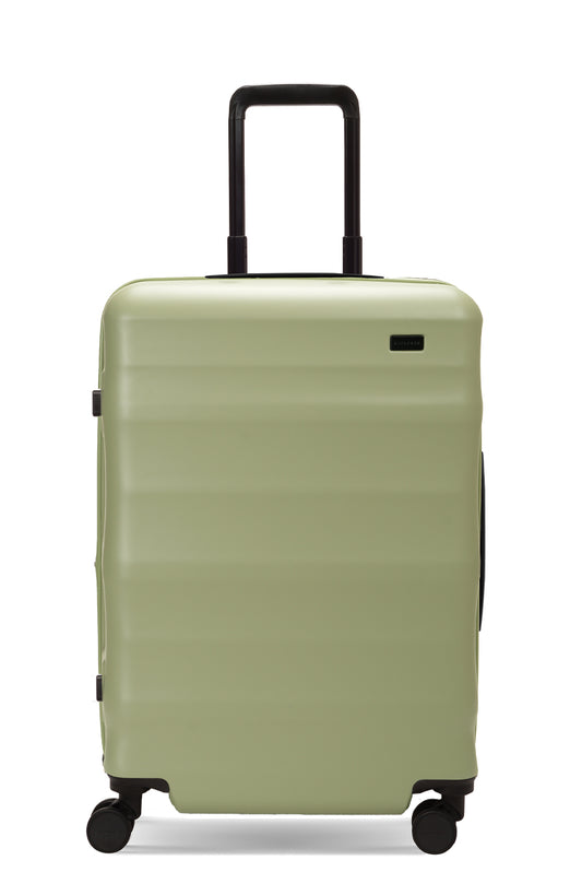Luna-Air Medium Checked Suitcase Sage