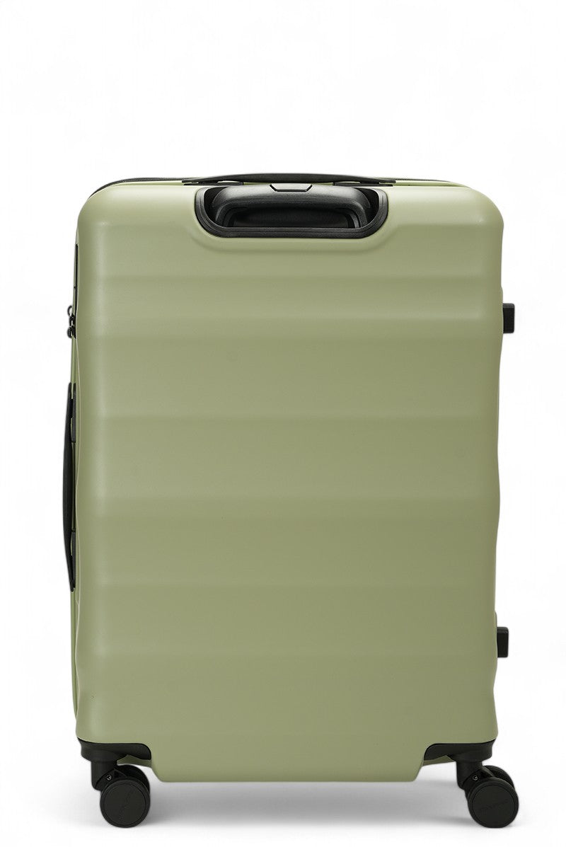 Luna-Air Medium Checked Suitcase Sage