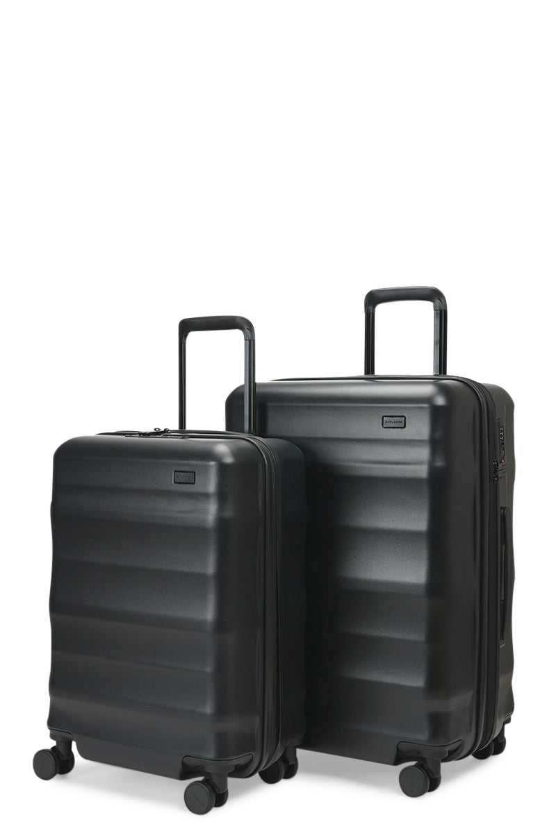 Luna-Air Carry-On & Medium Set Black
